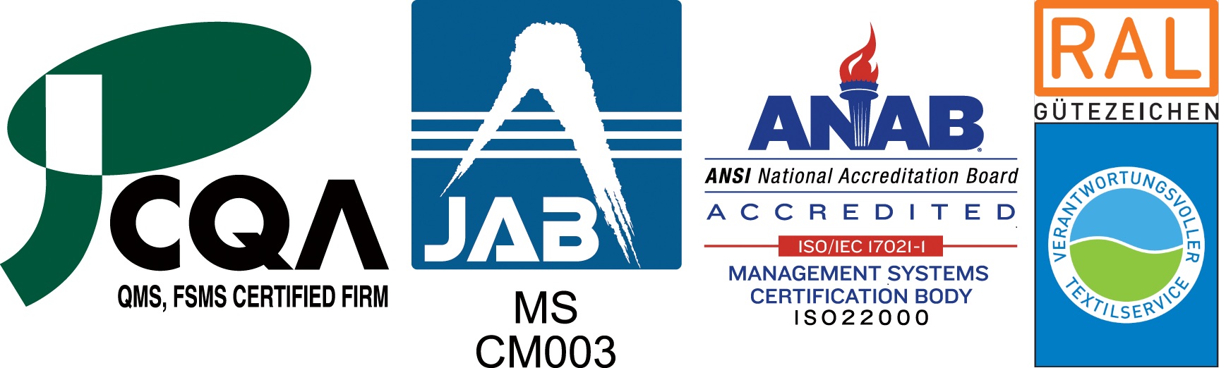QMS・FSMS・JAB ANAB RGB